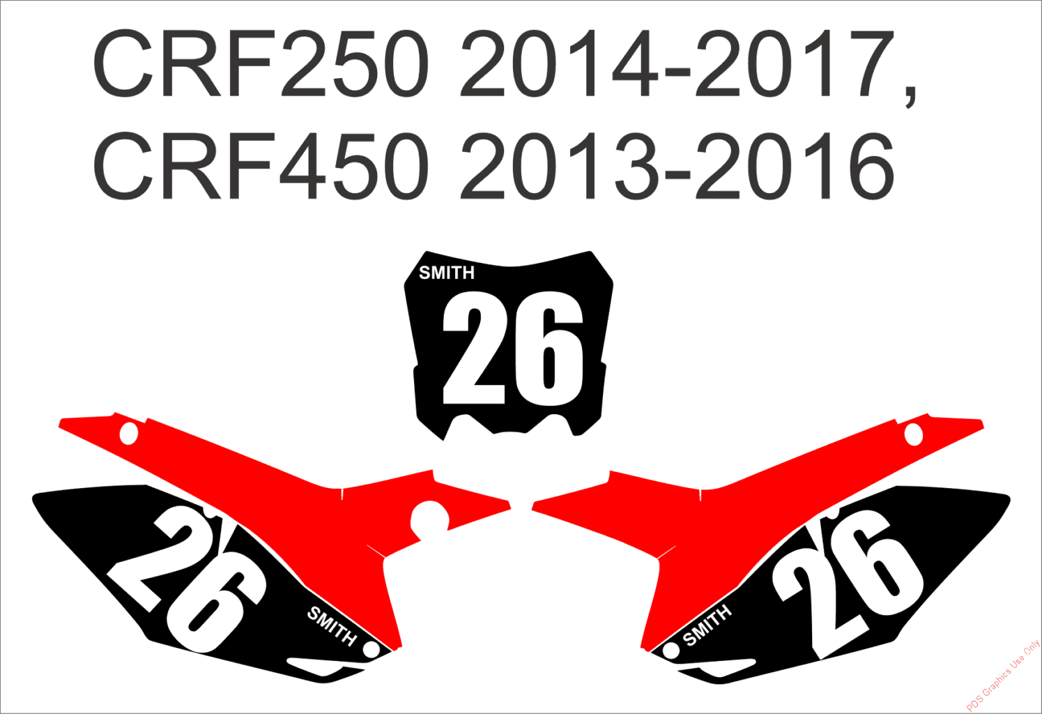 CRF250 2010-2013 CRF450 2009-2012 - Basic