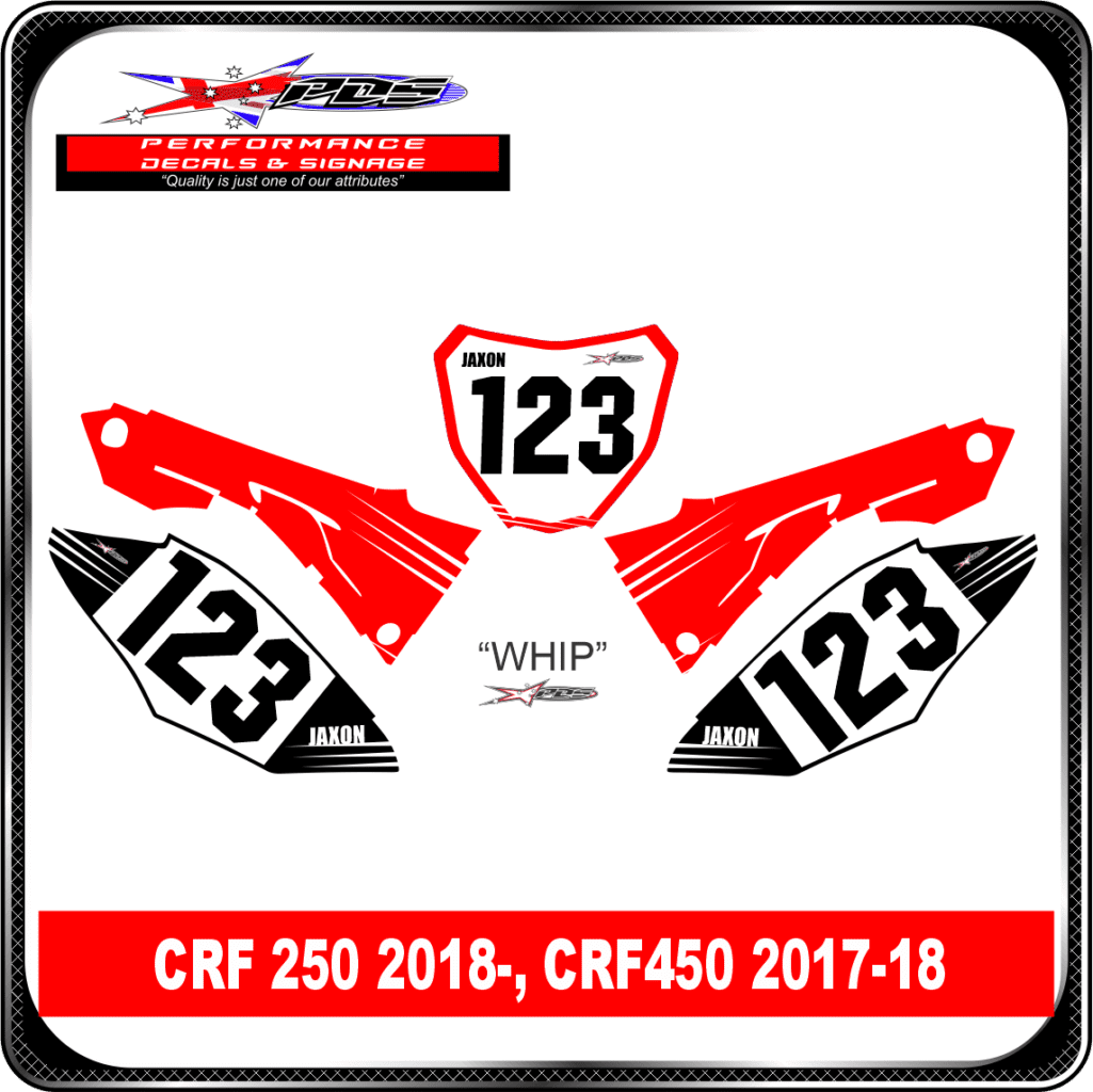 Product Background - Honda WHIP Design - CRF250_CRF250-2018-_CRF450-2017-18-