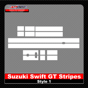 Suzuki Swift 1 gt stripes