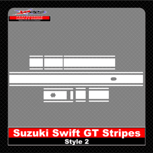 Suzuki Swift 2 gt stripes