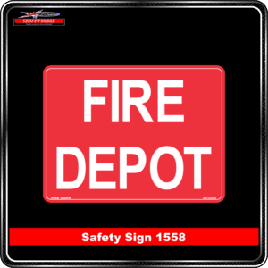 Fire Depot (Safety Sign 1558)