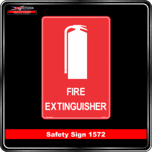 Fire Extinguisher (Safety Sign 1572)