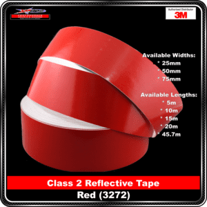 3M Red Class 2 (3200 Series) Reflective Tape