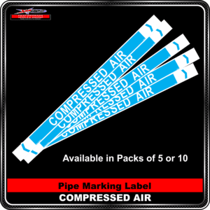 Pipe Marking Label - Compressed Air