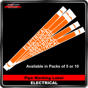 Pipe Marking Label - Electrical