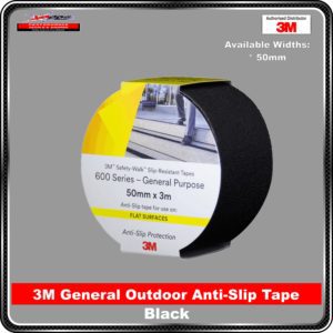3m general outdoor (resilient) anti-slip tape black