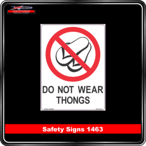do not wear thongs