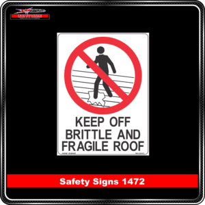 keep off brittle and fragile roof
