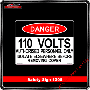Danger 1208 PDS 110 volts