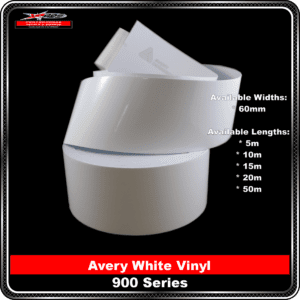 White Vinyl Avery 900 Series