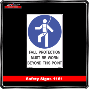 Fall Protection Must Be Worn Beyond This Point
