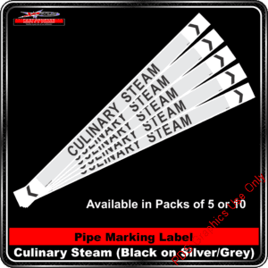 Pipe Markers - Culinary Steam