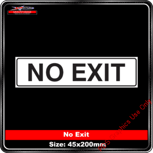 PDS - Backup_of_Product Backgrounds - General Signage - Door Signs - No Exit