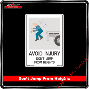 Product Backgrounds - Avoid Injury - Dont Jump From Heights