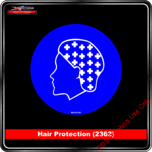Mandatory Signs - Circles - Hair Protection - 2362