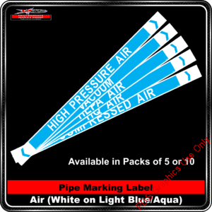 Air (White on Light Blue/Aqua)