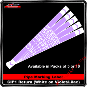 Pipe Markers - CIP 1 Return
