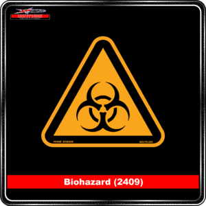 Product Background - Safety Signs - Biohazard 2409