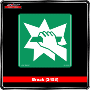 Product Background - Safety Signs - Break 2458