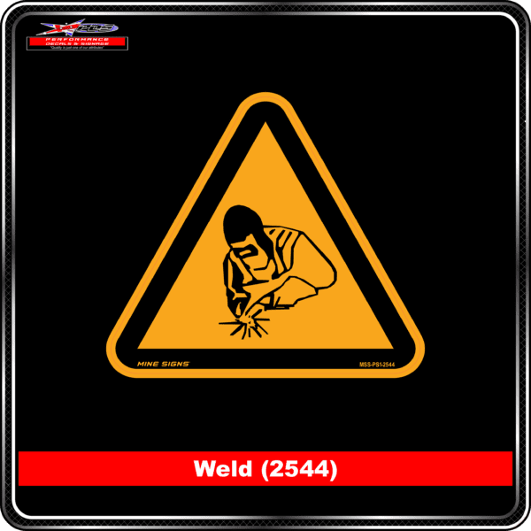Product Background - Safety Signs - Weld 2544