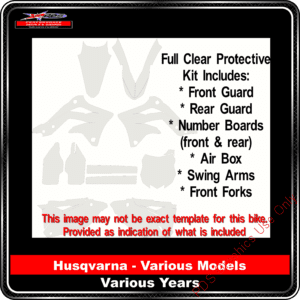 Protective Clears - Husqvarna