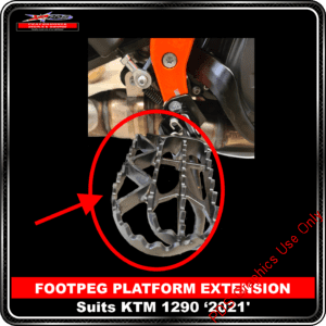 Footpeg Platform Extension (KTM 1290 2021)
