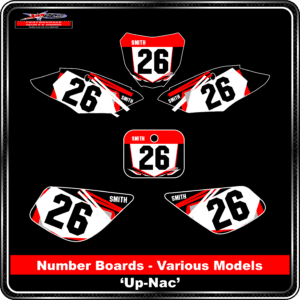 Honda Number Boards - Up-Nac